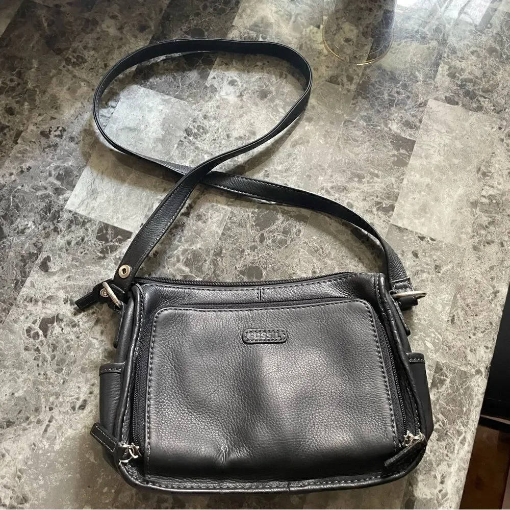 FOSSIL LEATHER BAG